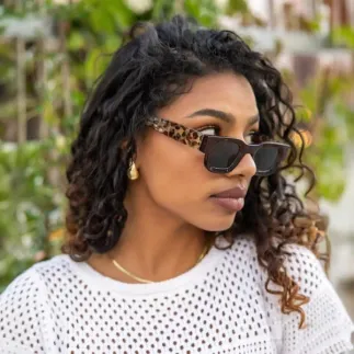 Gafas de Sol Mujer UV400 Leopardo | Born to Be Wild Originales